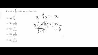 MDTP Calculus Readiness Test Solution to Question 32 Updated [upl. by Ardnaskela349]