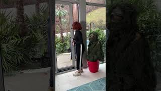 Ghillie Suit SCARE Prank😂 [upl. by Tecu]