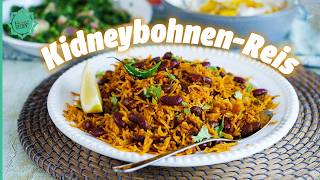 Kidneybohnen Rezept mit extra Portion Geschmack  Rajma Pulao [upl. by Sheree]