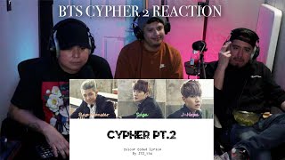 BTS CYPHER PT 2 REACTION [upl. by Gualterio]