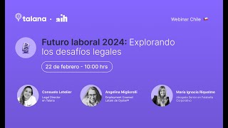 Webinar Futuro laboral 2024  Explorando los desafíos legales [upl. by Ileane]