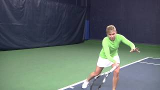 Tennis Instruction How to Hit the Ball on the Rise [upl. by Conah387]