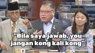 quotKau Dengar Bila Saya Jawab You Jangan Kong Kali Kongquot  Tiong King Sing [upl. by Nawotna]