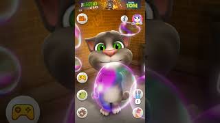 Talking tom Bubble BOOM talkingtom bubble boom shorts [upl. by Einnoc]