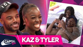 Love Islands Kaz amp Tyler On Life After The Villa  Capital XTRA [upl. by Nnaylloh]