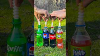 “Mentos vs Cola How to Make a Fountain” 😱🔥 experiment cokevsmentos [upl. by Kristy]