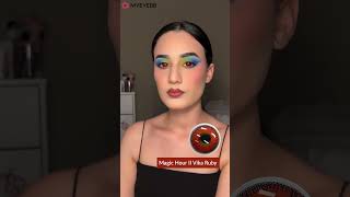 Colored Contact Lenses For Halloween And Cosplay🎃MYEYEBB Review colorcontactlenses makeup beauty [upl. by Arreis473]