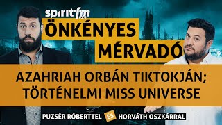 Azahriah Orbán TikTokján Történelmi MissUniverseverseny  Önkényes Mérvadó2023549 [upl. by Eisned]