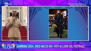 Sanremo 2024 Enzo Miccio dà i voti ai look del Festival  La Volta Buona 06022024 [upl. by Kleiman]