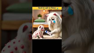 छोटी बिल्ली के चहरे परेसानी🥹😱catsoftiktok​ cat​ cute​ aiart​ ai​ poorcat​ catlover​ fyp​ [upl. by Eisned]