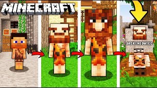 ŻYCIE JASKINIOWCA W MINECRAFT  OD NARODZIN DO ŚMIERCI [upl. by Florinda]