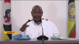 PRESIDENT MUSEVENI WOOS UGANDANS TO TAKE UP FARMING [upl. by Depoliti380]