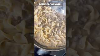 DITL OF A WORKING MOM  BEEF STROGANOFF workingmomslife recipe cooking ditl momlife momtok [upl. by Annanhoj666]