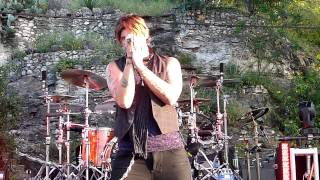 Hinder  Use Me  Sunken Gardens Theater  San Antonio TX [upl. by Irolav251]