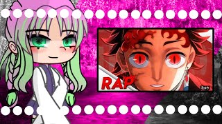 ☀️HashirasInício Reagindo Ao Rap Do Tanjiro☀️•GC•StingRaps22 [upl. by Anir]