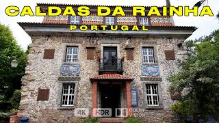 Caldas da Rainha Portugal🇵🇹 Dom Carlos I Park Ceramics Museum Walking tour 4K [upl. by Affrica372]