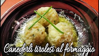 Canederli al Formaggio  Ricetta tradizionale Tirolese Austriaca  una bontà ChefJasonznc [upl. by Nicki]