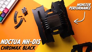 Noctua NHD15 Chromax Black  Monster performance [upl. by Rosmarin]