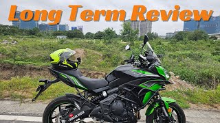 Versys 650 Long Term Ownership Review  Kawasaki Versys 650 2024 [upl. by Lenor22]