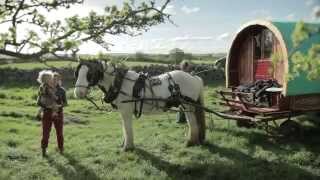 Life in the slow lane a Gypsy caravan holiday in Cumbria [upl. by Norret]