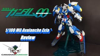 1100 MG Gundam Avalanche Exia Review [upl. by Ssyla]