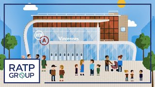 Future modernisation pour la gare RER A de Vincennes  RATP [upl. by Nuahs]