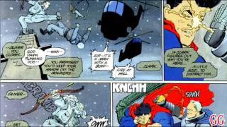 The Dark Knight Returns  Batman vs Superman From the Comics HD [upl. by Odraleba]