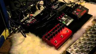 Distortion Pedal Demo  Amptweaker Tight Metal Pro Amptweaker Fat Metal ISP Theta Preamp [upl. by Nysilla]