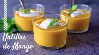 NATILLAS DE MANGO LIGERAS Y REFRESCANTES  AUXY [upl. by Sreip]