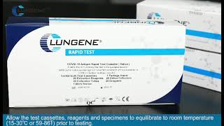 CLUNGENE SALIVA ANTIGEN VIDEO CARA PAKAI DAN HASIL INTERPRETASI NYA [upl. by Acima856]