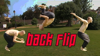 Backflip  Tutorial  Freerunning amp Tricking [upl. by Stets]