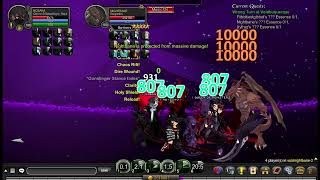 AQW  Deleting NightBane with Chrono ShadowSlayer [upl. by Jodi]