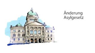 Änderung des Asylgesetzes AsylG Abstimmung 562016  «Das Wichtigste in Kürze» [upl. by Calabresi]