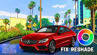 Fix RESHADE Not Working in GTA Ultimate solution WITHOUT windows 7 reshade fivem gta [upl. by Roter382]