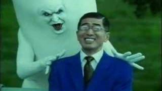 Smoker kills evil giant cigarette habitNicorette TVC Japan [upl. by Collum]