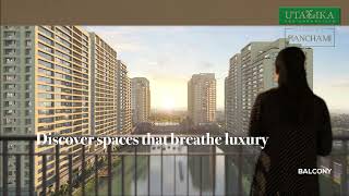 Utalika Luxury Panchami Live Amidst Serenity and Charm in Mukundapur EM Bypass  21 Cr Residences [upl. by Hajar439]