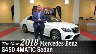 Review All New 2018 MercedesBenz S450 Sedan  Minneapolis Minnetonka Wayzata MN  Walk Around [upl. by Carmencita19]