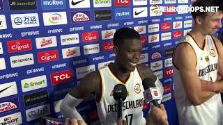 Dennis Schroder praised Franz Wagner recalled Arturs Zagars playing for his team [upl. by Mloc75]