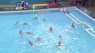 Best Goals of the 2012 Olympic Mens Water polo [upl. by Radnaxela]