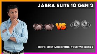 Jabra Elite 10 Gen 2 vs Sennheiser Momentum True Wireless 2 Comparison [upl. by Anitnegra]