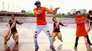 Patola By Guru Randhawa  Bhangra Choreography By Shobhit Vaish [upl. by Elocen427]