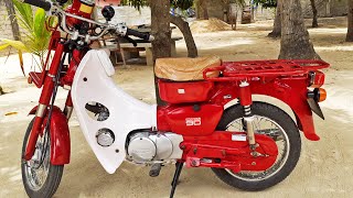 Old Bike Restoration Honda MD 90 Engine Repair  Painting  Tingeing  ETech Creator [upl. by Clarkson]