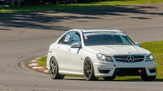 PURE SOUND  MERCEDES C63 AMG W204  Guaporé RS  8º Meet Brazil Racing  117quot178🏁 [upl. by Ydnih617]