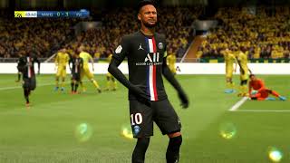 39 FC Nantes vs PSG  Ligue 1 J23  FIFA 20 [upl. by Ledda]