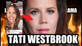 TATI WESTBROOK GOES LIVE ON TIKTOK WITH DRAMA [upl. by Ocisnarf]