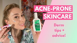 Derm Tips  Advice for AcneProne Skin  Dr Shereene Idriss [upl. by Alyose907]