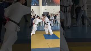 Jeyhun Yusifov tobi mawashi geri and tobi ushiro mawashi geri kyokushin mawashigeri karate mma [upl. by Hacim]