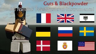 Guts amp Blackpowder All Nations Fife Musician Instrumental Ver08 [upl. by Aicekal]