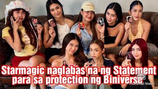 Biniverse masaya na dahil naglabas na ng Statement ang Starmagicbiniverse biniph viralvideo [upl. by Reerg75]