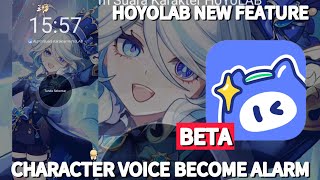 Hoyoverse Character Alarm from HoyoLab NEW FEATURE [upl. by Schwarz]